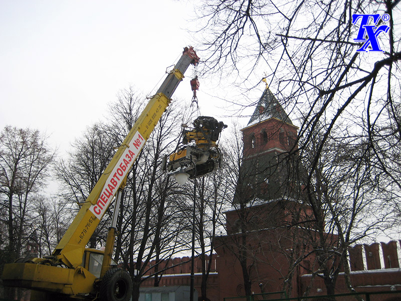 Тайницкий сад, электроподстанция, Кремль, г.Москва