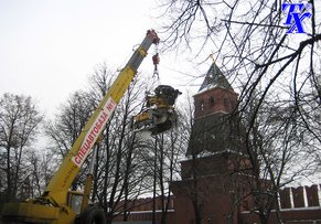 Тайницкий сад, электроподстанция, Кремль, г.Москва